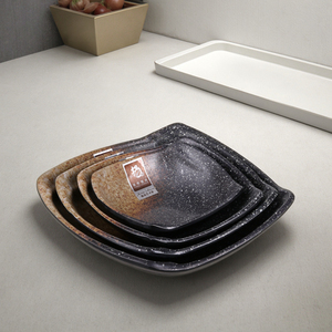 Commercio all'ingrosso di stile Giapponese riutilizzabile di plastica melamina <span class=keywords><strong>piatto</strong></span> di <span class=keywords><strong>antipasto</strong></span> - Product Image 2