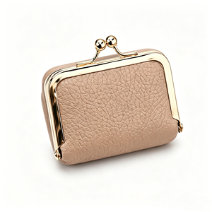 Bolsas de Almacenamiento de PU Ecológicas con Cierre de Beso, Venta al por Mayor, con Marco Metálico para Accesorios Pequeños Diarios y Almacenamiento Portátil de Joyas - Product Image 3