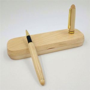 Juego de Bolígrafos de Madera Personalizados con Caja de Regalo, Bolígrafos Grabados Personalizados para Graduación, Maestros, Estudiantes y Regalos Corporativos - Product Image 2