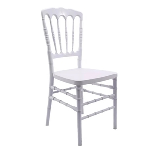 Chaise moderne <span class=keywords><strong>de</strong></span> luxe en plastique or blanc, matière plastique durable pour les repas d'hôtel, les événements et les fêtes en plein air pour le salon - Product Image 6
