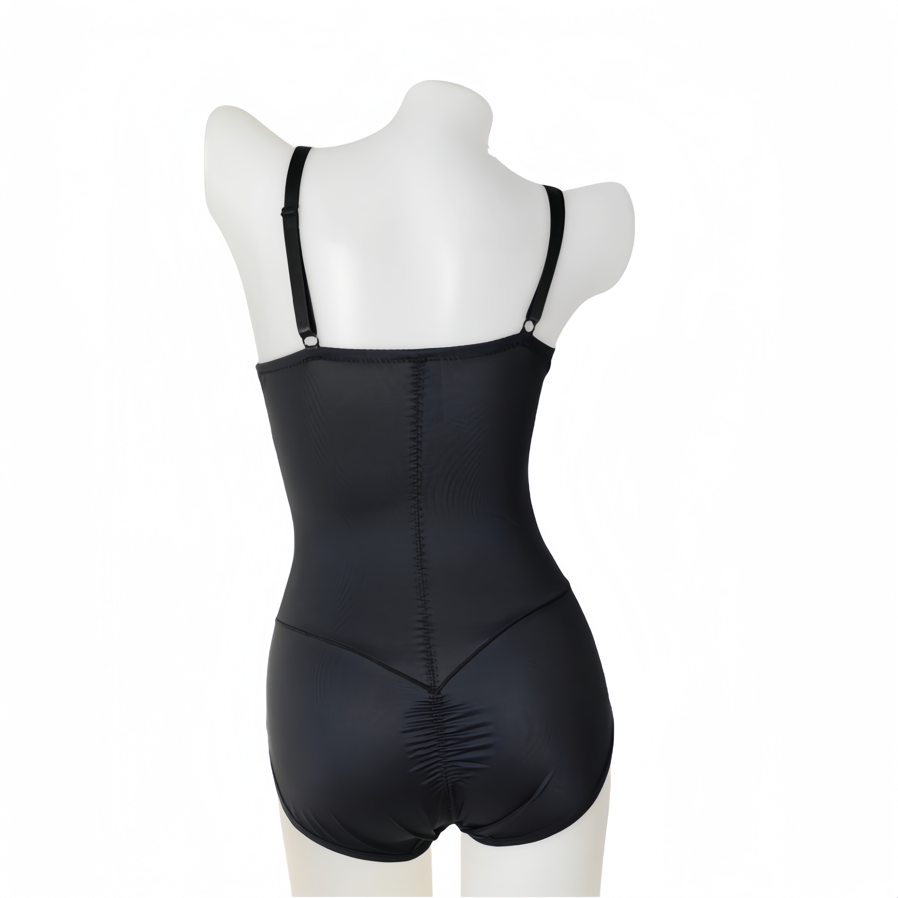 Tummy-Control Seamless Waist Trainer (2109-31): back view showing seat coverage and shaping construction