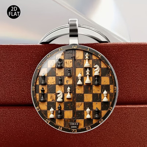 Chess-themed Accessory <b>Keychain</b> Fashionable Keyring Bag Pendant Accessory - Product Image 5