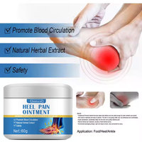 Pommade naturelle pour la douleur au talon, pansement analgésique, effet apaisant puissant, crème soulageant la douleur du tendon d'Achille pour les épine calcanéenne plantaire