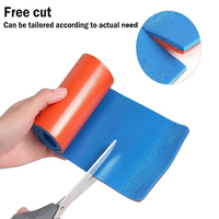 Attelle médicale d'urgence roulée en aluminium universelle de premiers soins de qualité supérieure pour la fracture du poignet, de la jambe, du pied et du coude