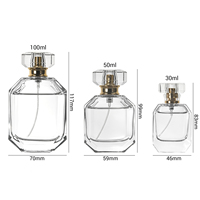 Bouteilles et emballages de parfum en gros, 30 ml, 50 ml, 100 ml, flacon de parfum vide en verre, flacon de luxe