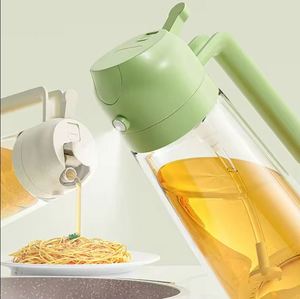 Dispensador y Rociador de Aceite de Oliva 2 en 1 de 16 oz, para Cocina, Repostería y Barbacoa - Product Image 2