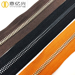 Dây Kéo Răng Kim Loại Thông Thường Chất Lượng Tốt 200M Không 8 Cuộn Dây Kéo Kim Loại - Product Image 1