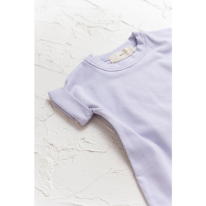 Style coréen décontracté barboteuse doux à manches courtes tenue d'été avec fermeture à bouton couleur pure pour 3-6 <span class=keywords><strong>mois</strong></span> 6-<span class=keywords><strong>9</strong></span> <span class=keywords><strong>mois</strong></span> taille mignonne - Product Image 3