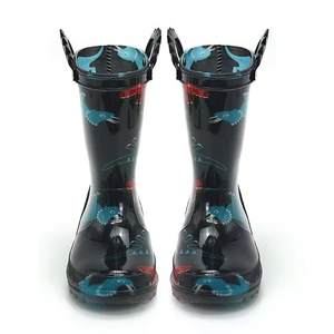 Bottes <span class=keywords><strong>de</strong></span> <span class=keywords><strong>pluie</strong></span> pour enfants YL061 personnalisées, légères, imperméables, en PVC, à prix bas et tendance - Product Image 5