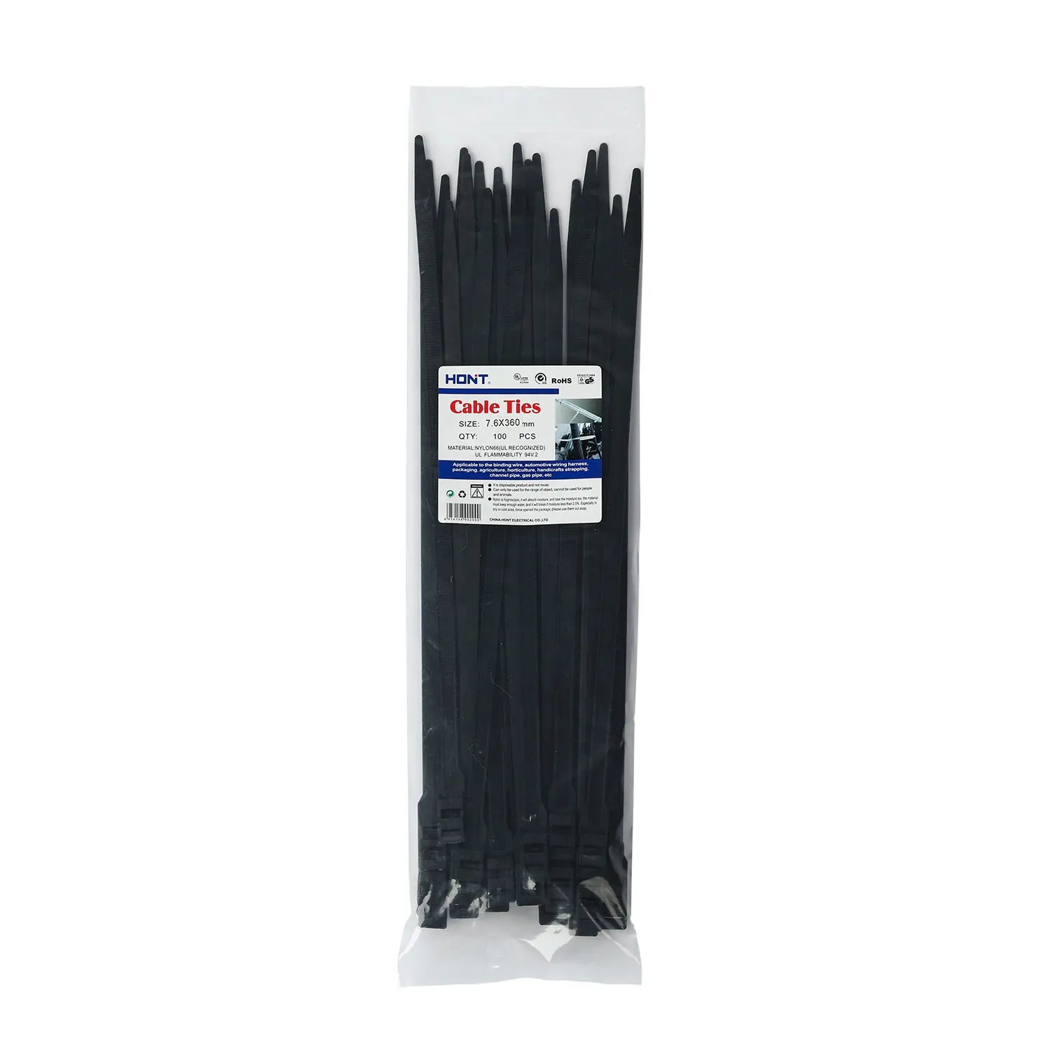 Hot Selling Fastening Fixed Wires Logistics Zip Double-locking Cable Ties factory high quality manufacturer