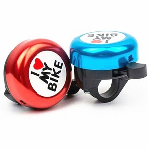 Timbre para Bicicleta I Love My Bike de Aleación de Aluminio para Manillar de 22 mm, Sonido Fuerte, Opciones Multicolor - Product Image 3