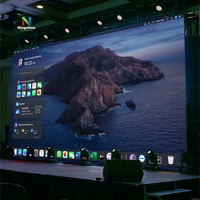 Pantalla LED de Alquiler Personalizada a Todo Color de 500*500mm para Interiores, 2.97mm, para Menús de Restaurantes, con Estructura de Truss