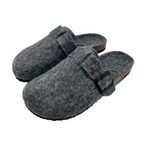 Comfort <strong>Clogs</strong> Slippers Unisex for Men Women with Cork-Footbed Cushion Adjustable Buckle <strong>Felt</strong> Lined <strong>Felt</strong> <strong>Clogs</strong> - Product Image 1