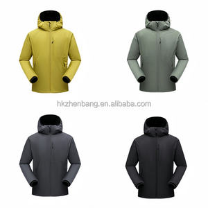 Chaqueta de Caza Personalizada con Logotipo para Hombre, Chaqueta Deportiva Impermeable para Exteriores, Chaqueta de Montañismo de Poliéster y Algodón - Product Image 3