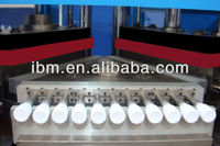 Máquina de moldeo por inyección y soplado de alta eficiencia IBM45 que procesa plástico HDPE PVC PE EVA PP con componentes de PLC de motor central