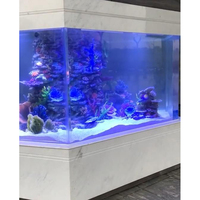 Usine grand aquarium acrylique personnalisé aquarium acrylique Transparent haut