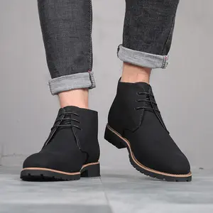 Sh10981a, 2023 Винтажные ботинки Martin, мужские Нескользящие ботинки на резиновой подошве, высокие кожаные ботинки для мужчин
