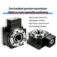 Plateforme rotative creuse robuste à entraînement servo de précision SAMSR, style indexeur à came, avec réducteur planétaire, plateau tournant