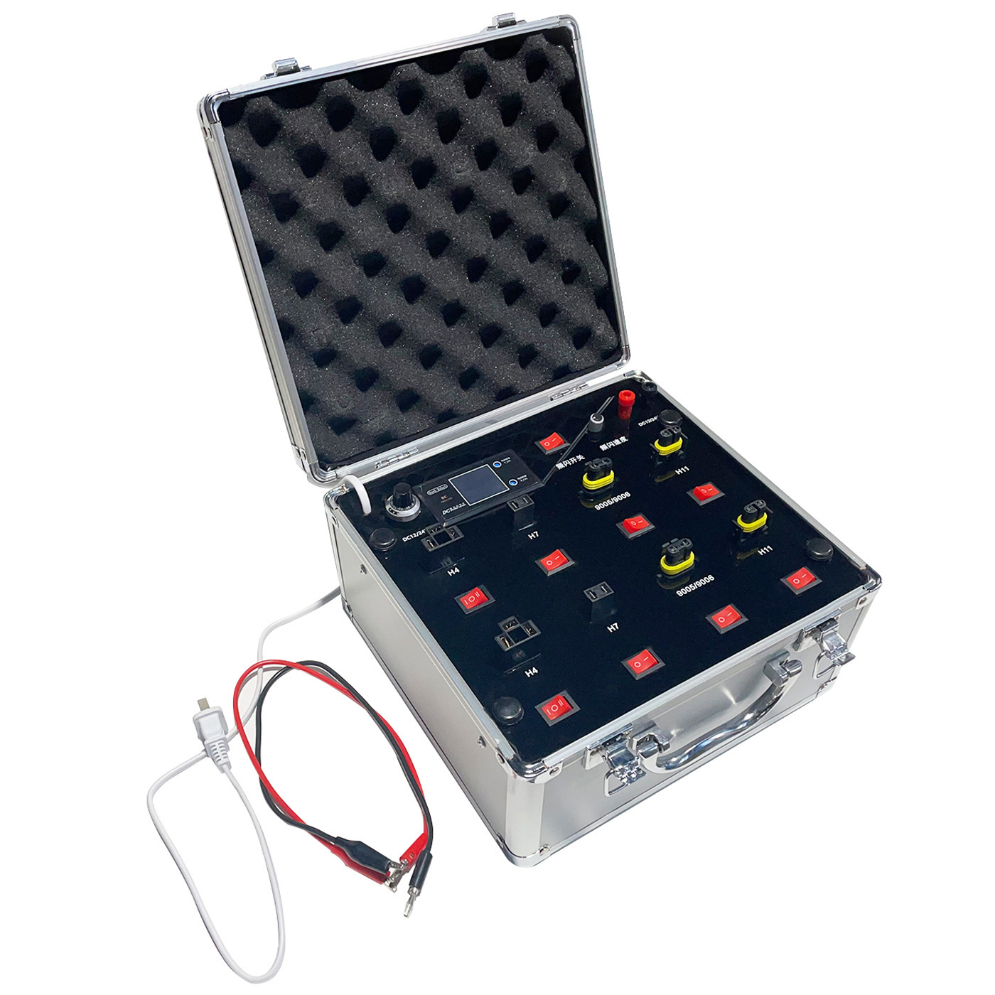Caja De Prueba Led Para Bombilla Led De Coche, 12V, 24V