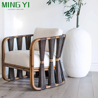 Vente en gros de meubles de patio ensembles de chaises et de tables rotin aluminium jardin rond moderne banc en bois de teck corde ensemble de table à manger d'extérieur