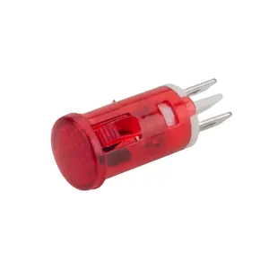 LVBO miniature indicator light 24V 220V 110V 12V/24V DC 10mm MDX-14 Guiding Signal Lamp