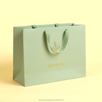 Sac en papier d'emballage pour bijoux, montres et maquillage, personnalisé et créatif, avec votre propre logo, sac cadeau de luxe à texture de pierre avec poignée en ruban