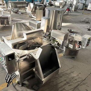 <span class=keywords><strong>Friteuse</strong></span> entièrement automatique certifiée CE avec réservoir de filtration d'huile |   Commande à un bouton de haute qualité, construction en acier inoxydable 304 - Product Image 4