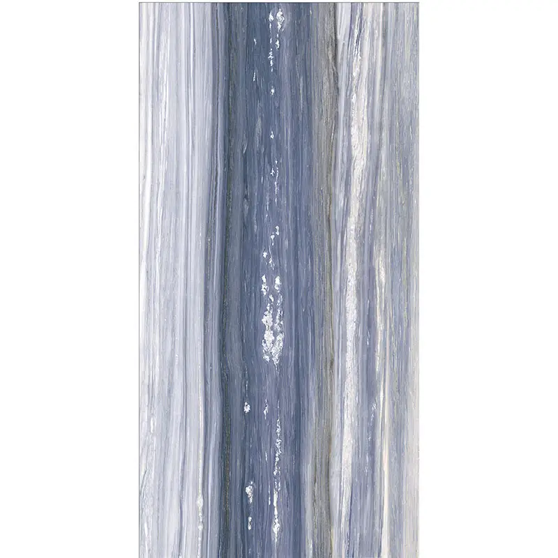 天然建築材料大理石の外観滑り止め艶をかけられた磨かれた磁器タイル販売AAAクロスウォールブルーの砂壁