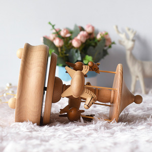 Boîte à musique rotative créative en bois, <span class=keywords><strong>carrousel</strong></span>, grande roue, <span class=keywords><strong>tour</strong></span> <span class=keywords><strong>Eiffel</strong></span>, décoration d'intérieur multi-styles, cadeau d'anniversaire ou <span class=keywords><strong>de</strong></span> Noël pour enfants - Product Image 6