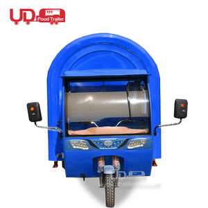 Al aire libre de <span class=keywords><strong>la</strong></span> <span class=keywords><strong>calle</strong></span> móvil de <span class=keywords><strong>venta</strong></span> mano empuje de 3 ruedas de bicicleta Vending carro - Product Image 2