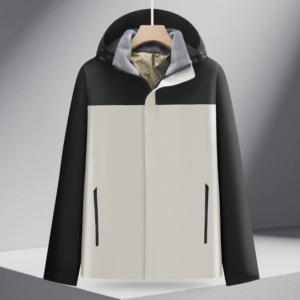 Veste <span class=keywords><strong>d</strong></span>'<span class=keywords><strong>hiver</strong></span> unisexe imperméable pour l'extérieur, coupe-vent épais pour la randonnée et la pêche, <span class=keywords><strong>manteau</strong></span> isolé long coupe-vent pour hommes et femmes - Product Image 3