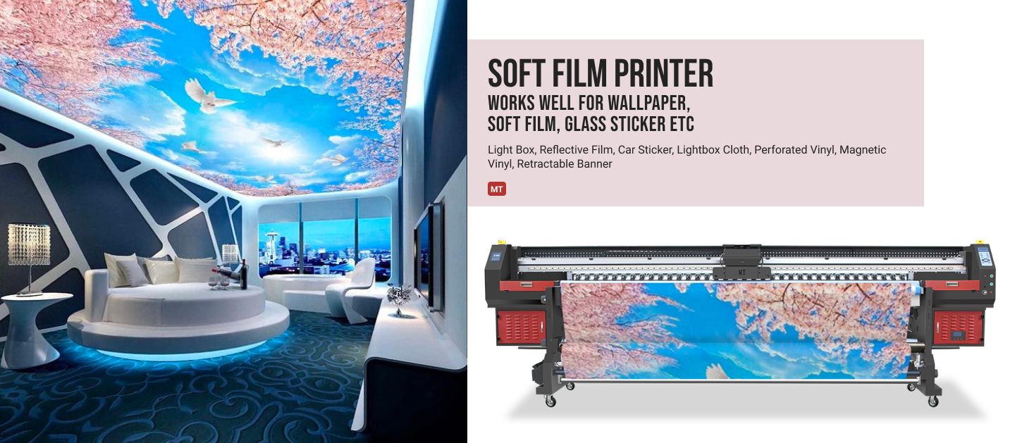 MT Digital UV Roll to Roll Printer MT-UV3204G for Leather printing