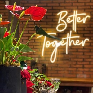 Insegna al Neon Personalizzata 'Mi Vuoi Sposare?' per Proposta Romantica Decorazione Matrimoniale Insegne LED Dimmerabili Logo Personalizzato in Acrilico - Product Image 3