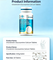 Comprimés de Glucosamine, Chondroïtine et Calcium ODM 0,85g – Complément pour la Santé Osseuse des Seniors – Fabricant en Marque Blanche