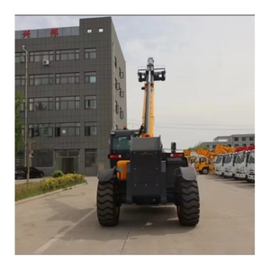 17 M <b>Large</b> Telescopic 4 Compact With Ce Certification Telescopic Forklift Forklift Electric Telehandler Self Loading Stacker <b>Mat</b> - Product Image 3