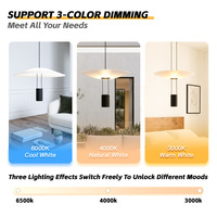 Lustres et suspensions LED modernes minimalistes nordiques en aluminium, luminaire suspendu pour restaurant, lampe suspendue pour la décoration de la maison