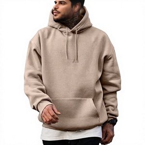 Sudadera con Capucha para Hombre, Cuello en V, Forro Polar, 100% Algodón, Corte Regular, Informal, Invierno, Impermeable, Secado Rápido, Resistente al Viento, Ecológica, Tejido de 300g - Product Image 1