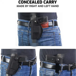 Tactische Nylon Universele Pistoolkoffer Verborgen Draagklem <span class=keywords><strong>Holster</strong></span> Iwb/<span class=keywords><strong>Owb</strong></span> 9Mm Rechter Linker <span class=keywords><strong>Holster</strong></span> - Product Image 2