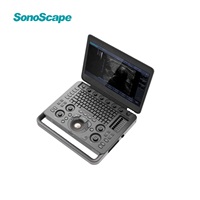Système d'échographie Doppler couleur vétérinaire portable SonoScape X3V avec démarrage rapide pour animaux de compagnie
