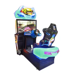 Оптовая продажа 3D Аркада монетные карты управляемый гоночный симулятор гоночный автомобиль Outrun игровой автомат