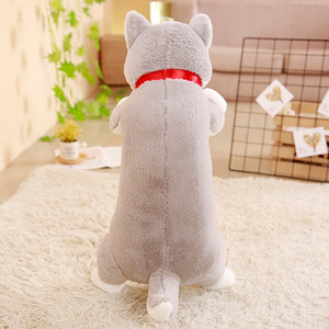 <span class=keywords><strong>Anime</strong></span> Shiba Inu Husky almohada de cuerpo largo suave PP algodón bidimensional perro muñeco de peluche para cumpleaños para dormir - Product Image 4