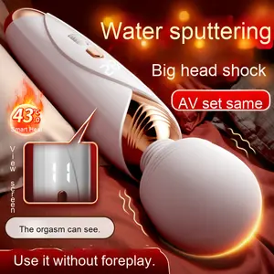 Mona AV Elektro Sexspielzeug Vibrator Active Point G-Punkt Gspot <span class=keywords><strong>Dildo</strong></span> mit zehn Frequenz Erwärmung Second Tide Masturbation Aid - Product Image 5