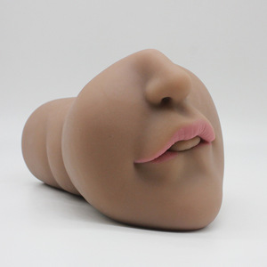 Poupée sexuelle réaliste en silicone souple couleur chair pour hommes, avec fonction de succion orale, de masturbation par langue et de stimulation du clitoris et du vagin. - Product Image 2