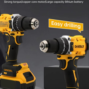 Taladros Eléctricos <span class=keywords><strong>DEWALT</strong></span> a Precio Económico, Destornillador Eléctrico de Alto Torque, Taladro de <span class=keywords><strong>20V</strong></span> <span class=keywords><strong>con</strong></span> Batería de 5A - Product Image 4