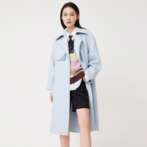 Tendance ODM/OEM Personnalisé Veste et <span class=keywords><strong>Pull</strong></span> WoCoat Populaire, Vêtements Modernes de Luxe en Mélanges de Laine et Cachemire 100%, Modèle Long K - Product Image 3