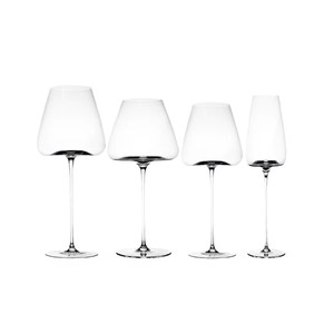 Copa de Vino Transparente, de Lujo, Estilo Nórdico/Burgundy Dordo/Minimalista, Diseño de Tallo Largo y Delgado, Soplada a Mano, Apta para Lavavajillas - Product Image 1