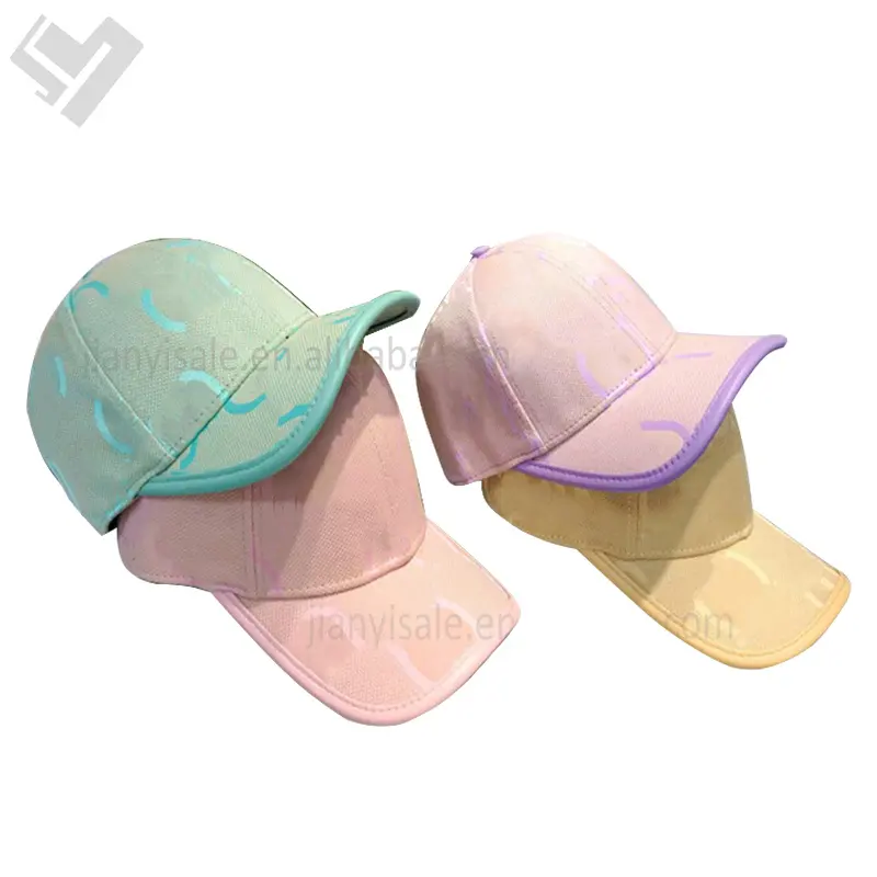 Erkekler ve kadınlar için ünlü marka yeni moda beyzbol kapaklar tasarımcı mektuplar baskı lüks güneş şapkası çiçek baskı şapka