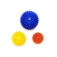 Ballon de massage à picots en PVC de haute qualité sans phtalates, diamètre 10 cm, couleur et logo personnalisés, marque OEM, origine TW, modèle pour centre de fitness