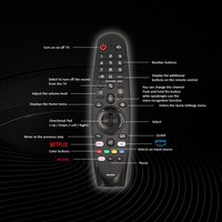 Nouvelle télécommande vocale de remplacement AN-MR20GA AN-MR24GA AN-MR24GN UTILISATION pour téléviseur intelligent LG Télécommande magique