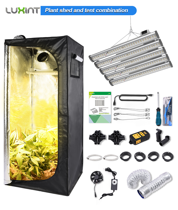 Комнатная теплица, лучшая светодиодная палатка для выращивания растений, 1000 Вт, гидропонная лампа для выращивания